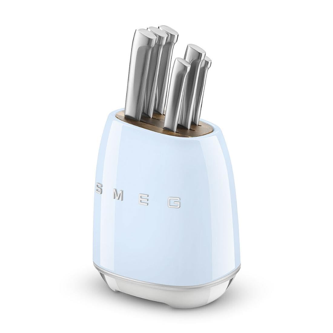 Smeg, Messerblock, KBSF02PB, Hellblau