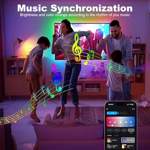 Smart Bulb Bayonet B22, 2 Pack 10W 800LM Colour Changing WiFi Light Bulb RGB Dimmable Warm White LED Lightbulb App or Voice Control Works with Alexa and Google Home Assistant 2700K-6500K - Image 5