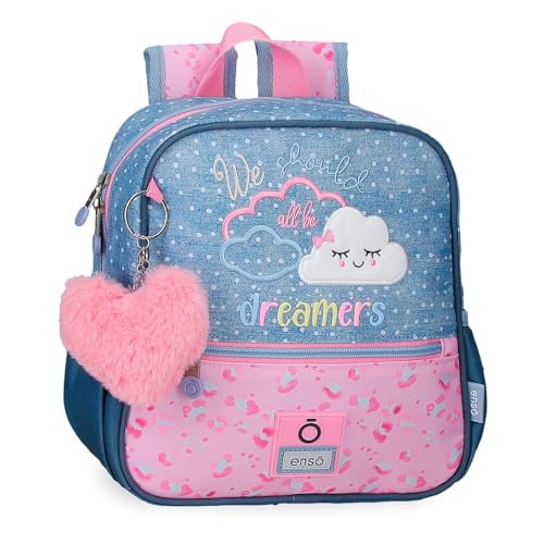 Petit sac à dos bleu Enso Dreamer pour la maternelle et les sorties