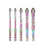 Compatibilité commune et marquage de taille : chaque embout est clairement marqué pour une identification facile, et la tige de 6,35 mm s'adapte à la plupart des mandrins de perçage, offrant une installation sans tracas et une performance fiable.