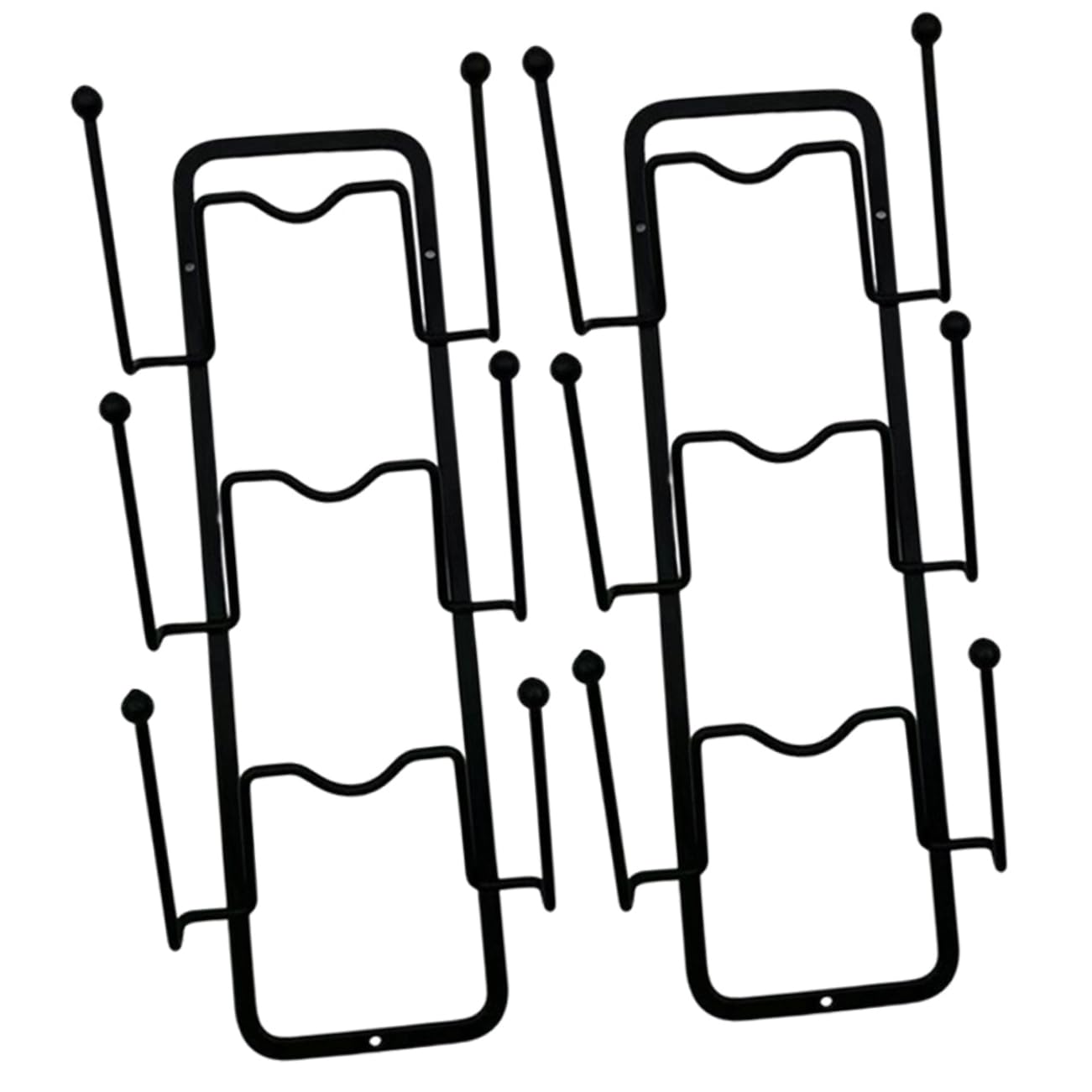 PRETYZOOM 2 Piezas Rejilla para Tapas de Ollas Delicado y Reutilizable Estante para Tapas de Ollas Soporte Decorativo de Sartenes Organizador para Cocina