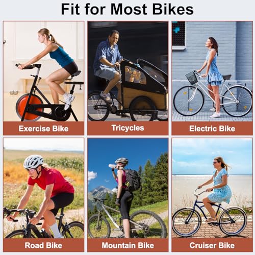 Upgrade Noseless Oversize Bike Seat