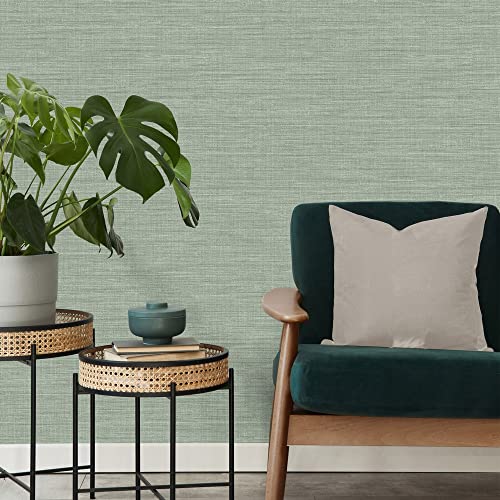 CROWN M1728 UK AKINA Texture SAGE, Green, 52 x 1005 cm - Image 3
