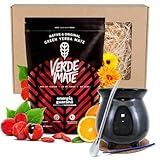 Yerba Mate Energie-Geschenkset – Verde Mate Grünes Guaraná mit komplettem Zubehör
