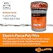 Gallagher Electric Fence Poly Wire | Bonus Pack - 1312 Ft Plus Free 328 Ft Roll | 6 Stainless Steel Strands for Reliable Conductivity and Rust Resistance | 1/16