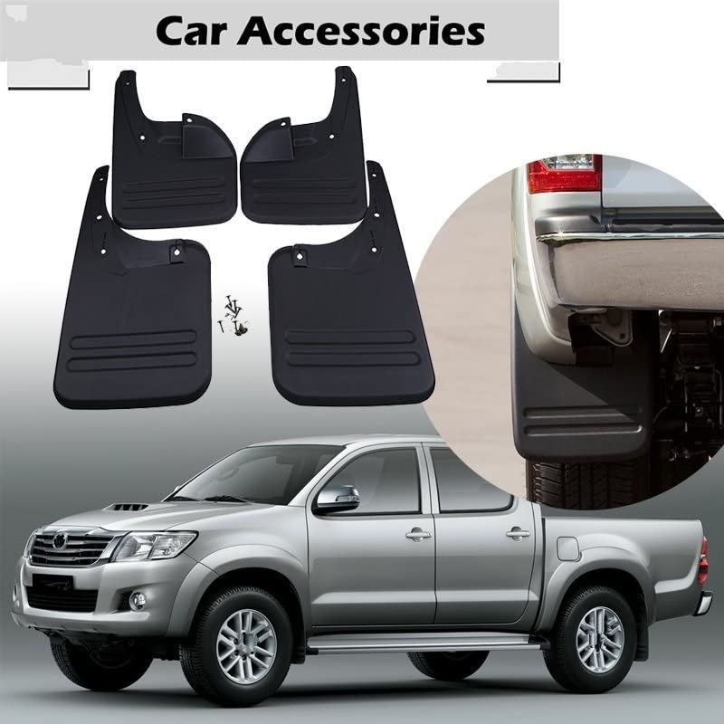 Guardabarros para Toyota Hilux 2WD (2006-2014) delantero y trasero 2