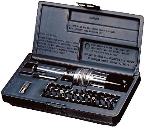 Torque Screwdriver Kit, Adj, 1/4 Hex, 29 Pc by Sk Professional Tools
