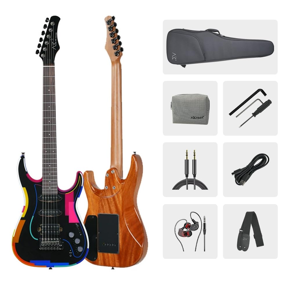 Amazon | AKAMA EDGE エレキギター 35.5