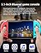 TAQY 5.5 inch Colorful Video Game Console Multiple Simulators Built in 9000 Games Can Save/add/Delete Electronic Game Handheld Gaming Retro Portable Game Device Toys Children