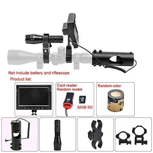 BESTSIGHT Night Vision for Rifle Scope Optic/Hunting Range with Photo,Video,WiFi Streaming