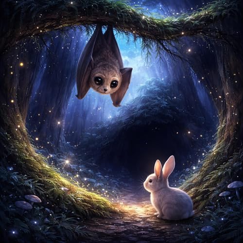 Cuento infantil - El murci&eacute;lago que viv&iacute;a en las zonas oscuras del Bosque Estelar