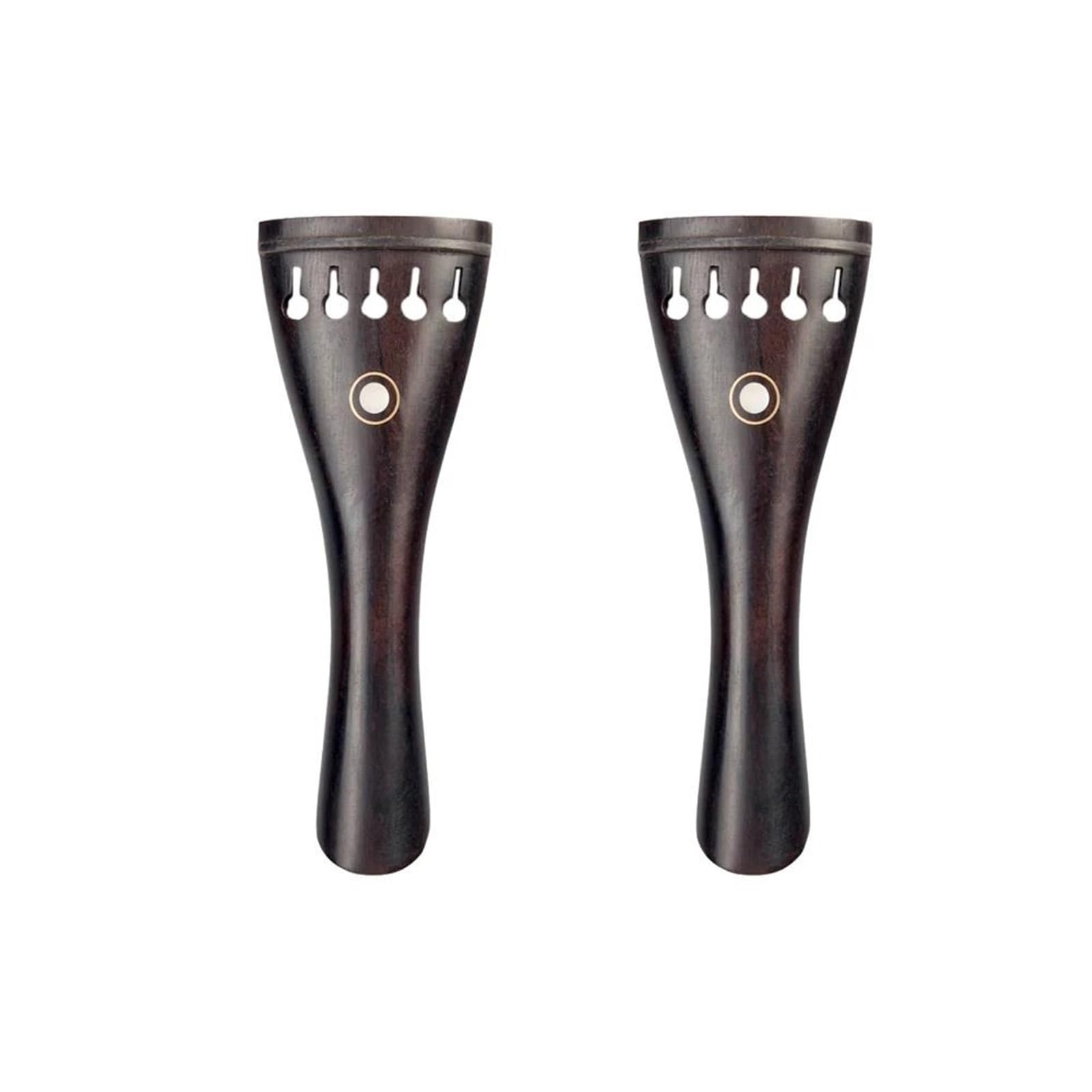 Accessori per violino 2 Pezzi Di Cordiera Per Violino In Ebano Per Violino A 5 Corde/Violino Elettrico A 5 Corde Accessori Per Violino