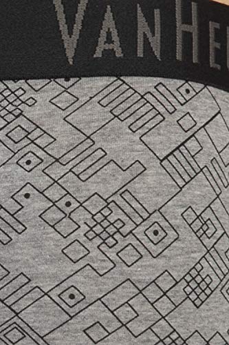 Image of Van Heusen Men's Cotton Trunks - Pack of 2 |contoured pouch for support | Antibacterial Briefs | Sweat Absorbant | Moistue Wicking | Breathable Everyday Underwear | Long Lasting Color| Solid Colors | Style 10041