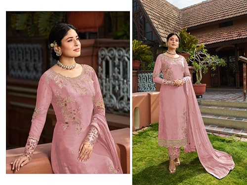 Prija Collection Ready to Wear Indian Pakistani Ethnic Wear Designer Straight Salwar Kameez Suit for Womens4