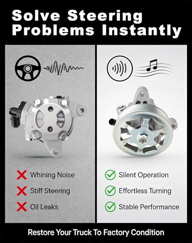 Image of 21-5419 56110-PNB-A01 Steering Pump Compatible with Honda CR-V 2005-2011 | Flecto, Compatible with Honda Element 2006-2011, Accord 2006-2007, Acura RSX and TSX 2.4L