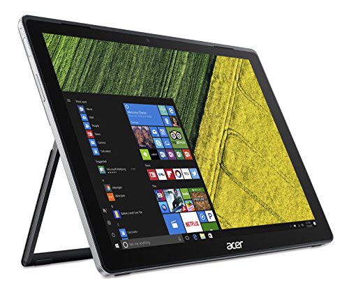 Image of acer Switch 5, 12.0 inch QHD Touch, 7th Gen Intel Core i7-7500U, 8GB LPDDR3, 512GB SSD, Active Stylus, SW512-52-77CB, Black