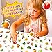 Realistic Fruit and Vegetable Stickers for Kids 50Pcs Cute Fruit Stickers for Water Bottle Vinyl Waterproof Sticker for Laptop Scrapbook Kids Classroom Party Supplies