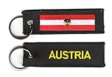 Schlüsselanhänger Österreich mit Wappen Fahne Flagge
