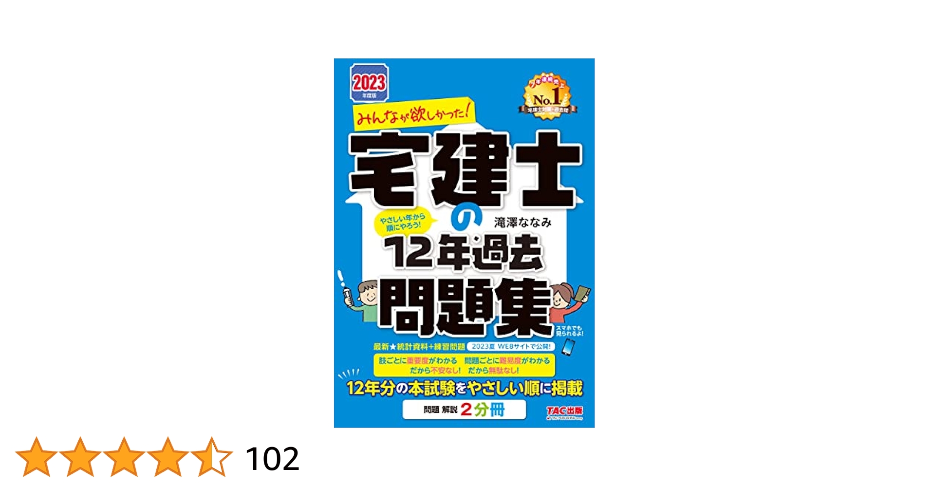 2023年度　宅建士本試験　５年分全選択肢解説動画　DVD 本試験をあてる TAC直前予想模試 宅建士 2023年度 【予想模試全5