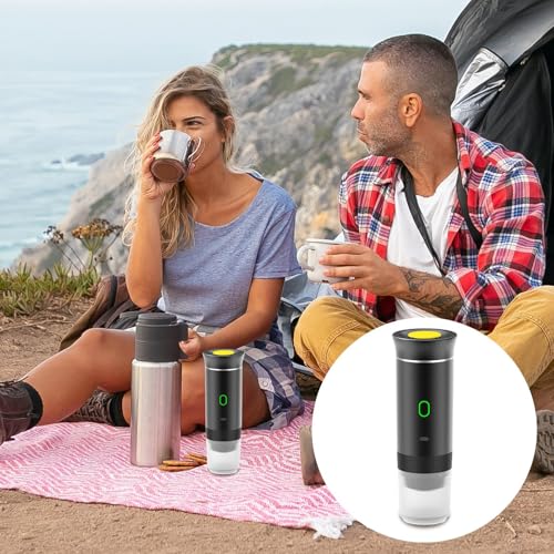 Appareil de brassage portable rechargeable à café pour l'extérieur