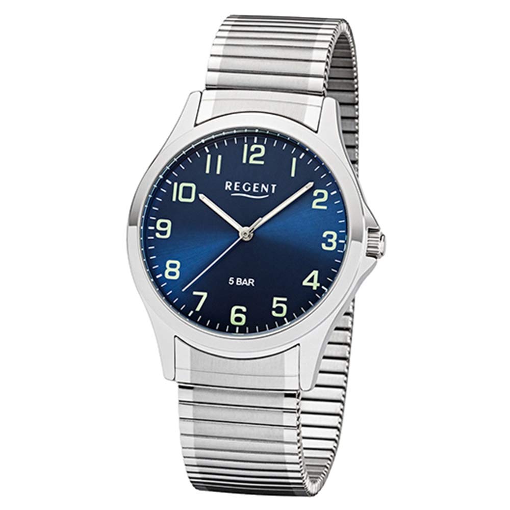 Regent Herren Analog Miyota 2035 Uhr mit Edelstahl Armband 11310062