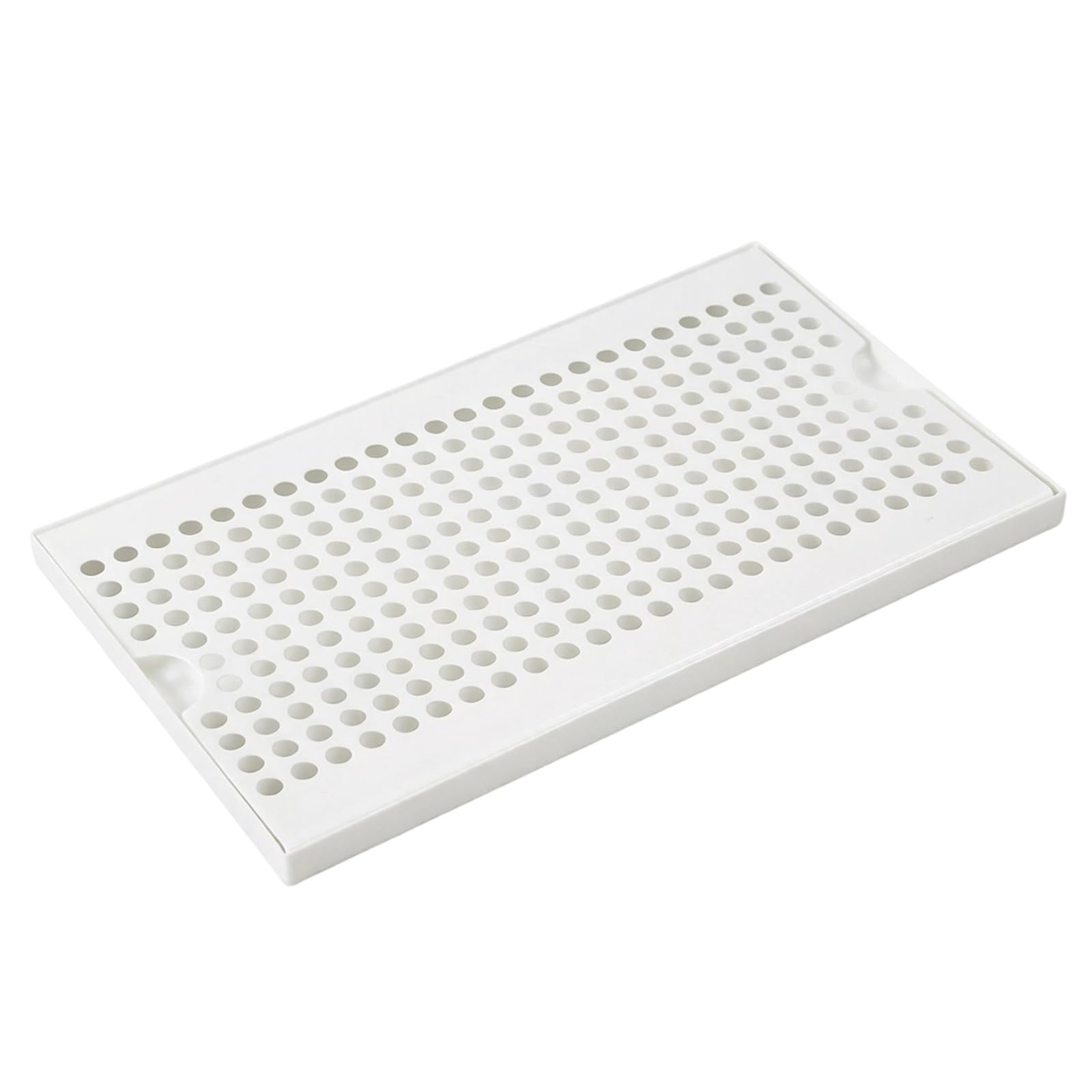 Mekalero Drink Station Drip Tray Stainless Steel Rectangular Board Perforated Countertop Cup Rest for Club and Cafe Use Rectangular Drip Tray