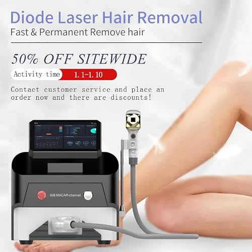 Summerpro Triple Wavelengths 808nm Diode Laser Hair Removal Machine Strong Power for Permanent Hair Removal