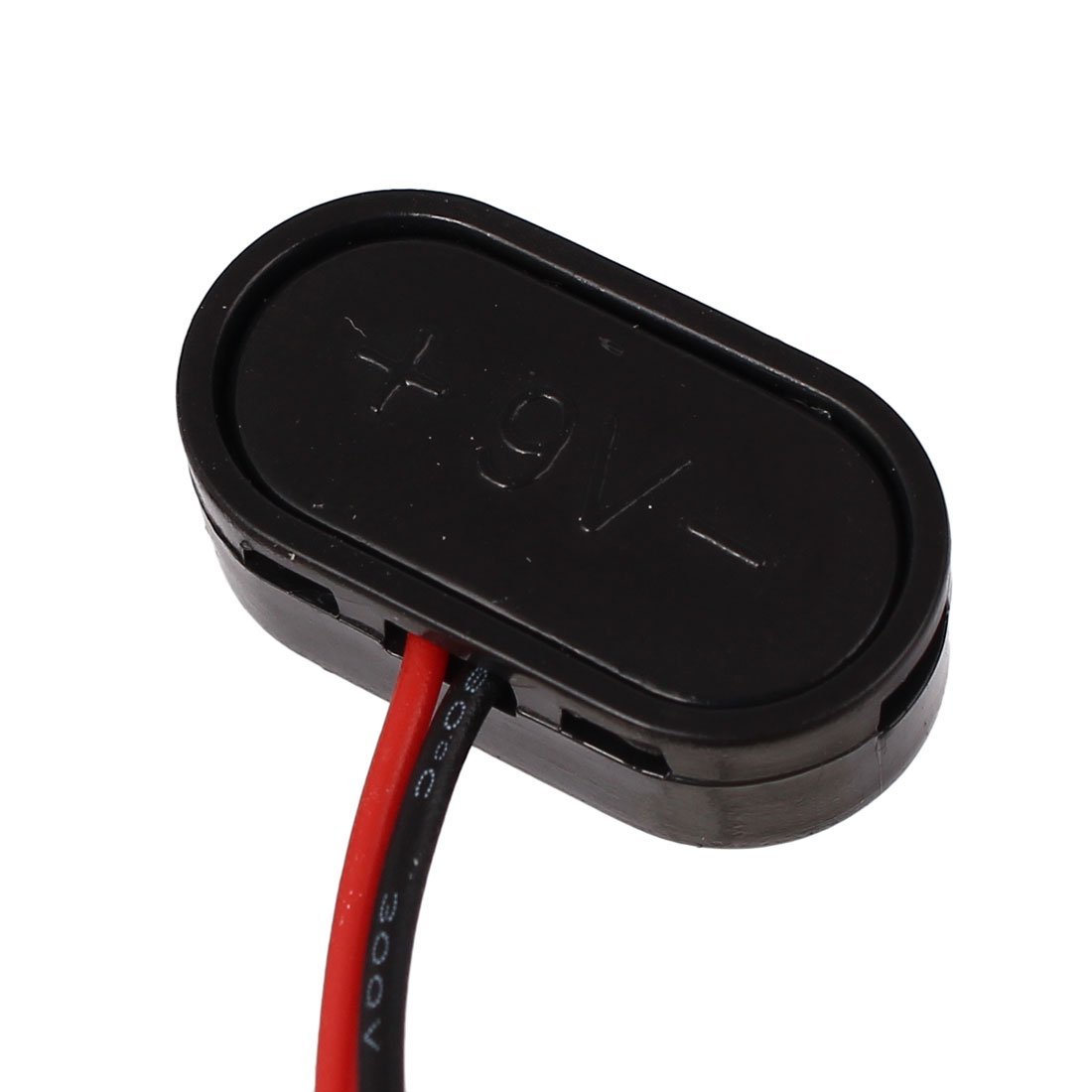 Uxcell 9V Battery Buckle Clip Holder - T-Type Connector, 2 Pcs With 15cm Leads - View #3