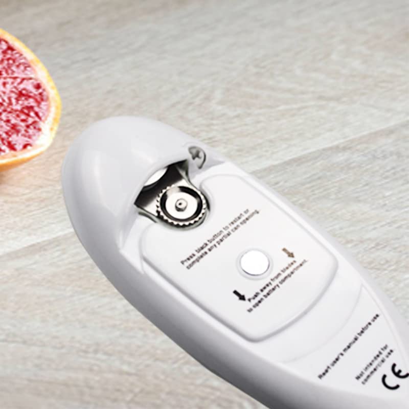 MOOKEENONE Home Automatic Electric Can Opener One Touch Jar Opener & 8-Shaped Bottle Opener