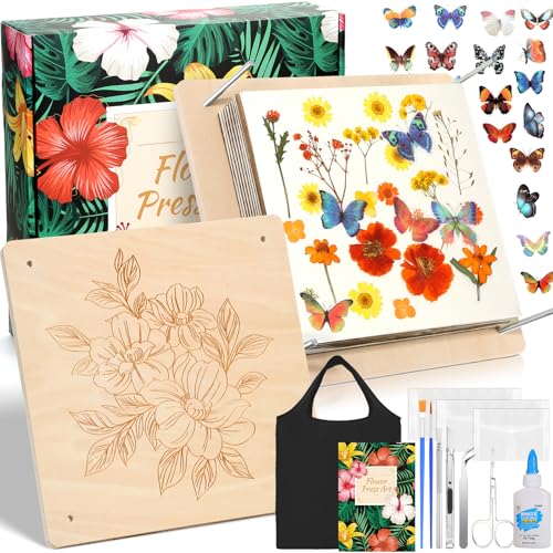 Kit de presse à fleurs pour adultes idée cadeau loisirs créatifs