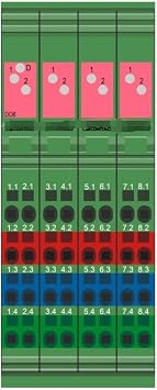 2861289, IB IL 24 DO 8-PAC - Digital Module, 1PCS