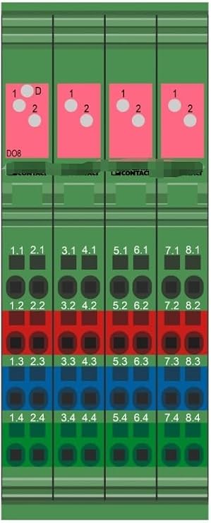 2861289, IB IL 24 DO 8-PAC - Digital Module, 1PCS