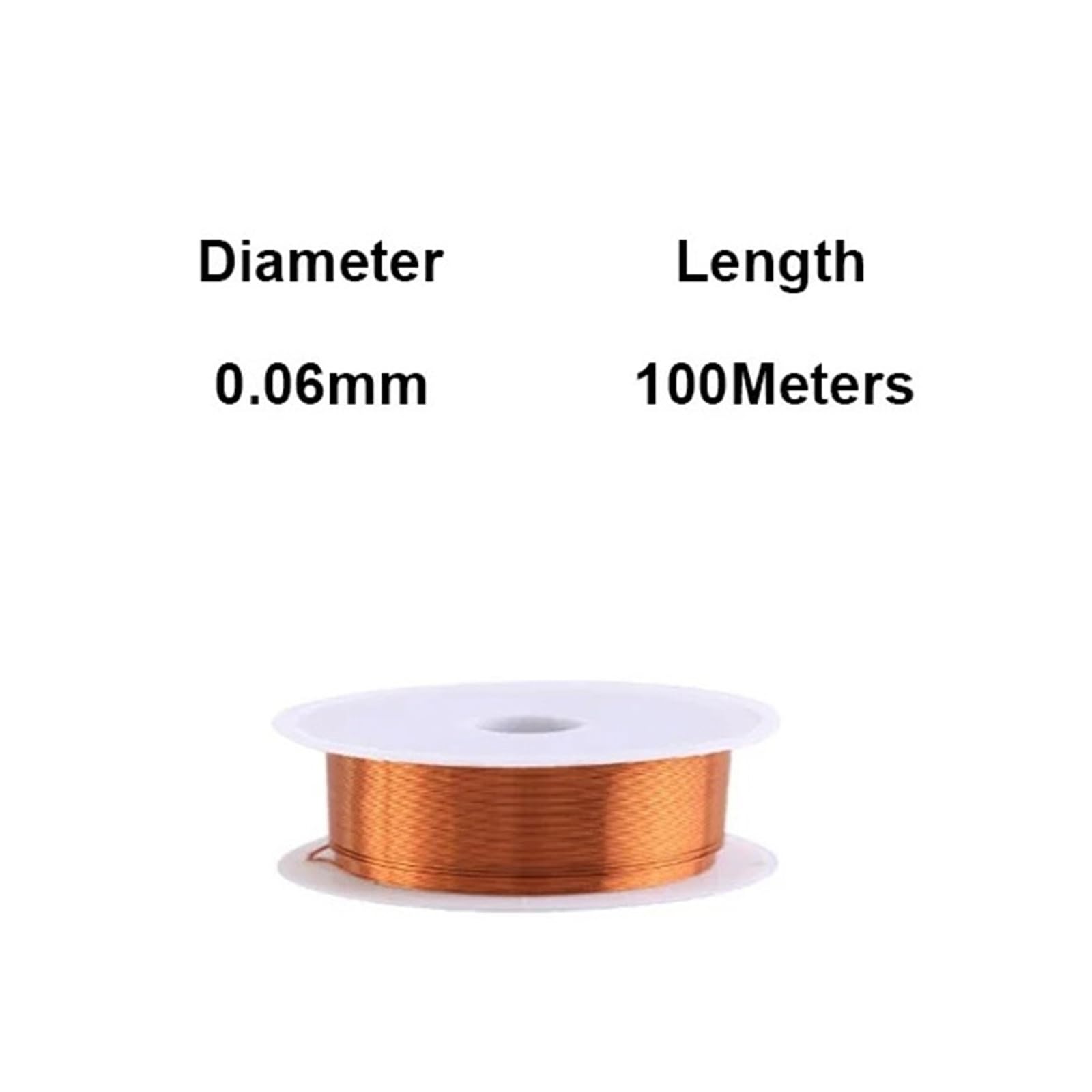 Cewka z drutu miedzianego, kabel z magnesem, uzwojenie emaliowane(1.20mm 10m)