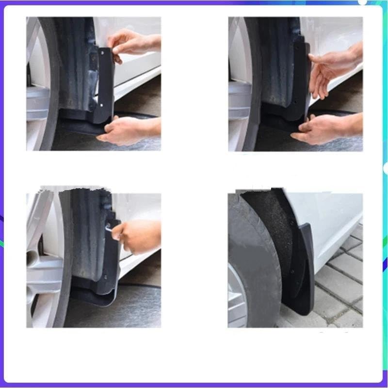 Guardabarros para Subaru Forester SH 2008-2012: set de accesorios de protección 4