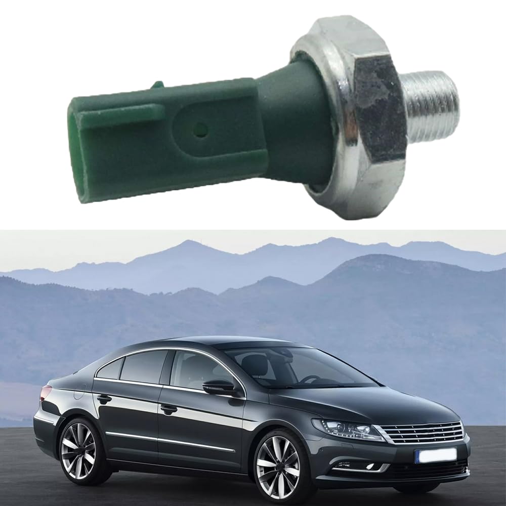 Interruttore sensore pressione olio Kacepar Sensore pressione motore Compatibile con VW Golf Polo Jetta MK4 Compatibile con Seat Altea 2007-2014 036919081C