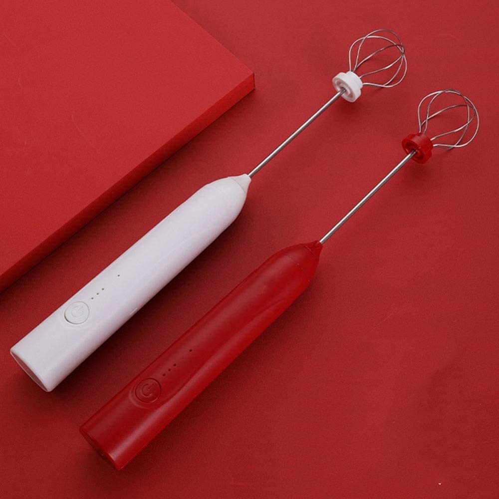 Batidor de Huevos, batidor eléctrico para el hogar, Varilla batidora, Clara de Huevo cremosa para Hornear, Mini batidor Manual inalámbrico