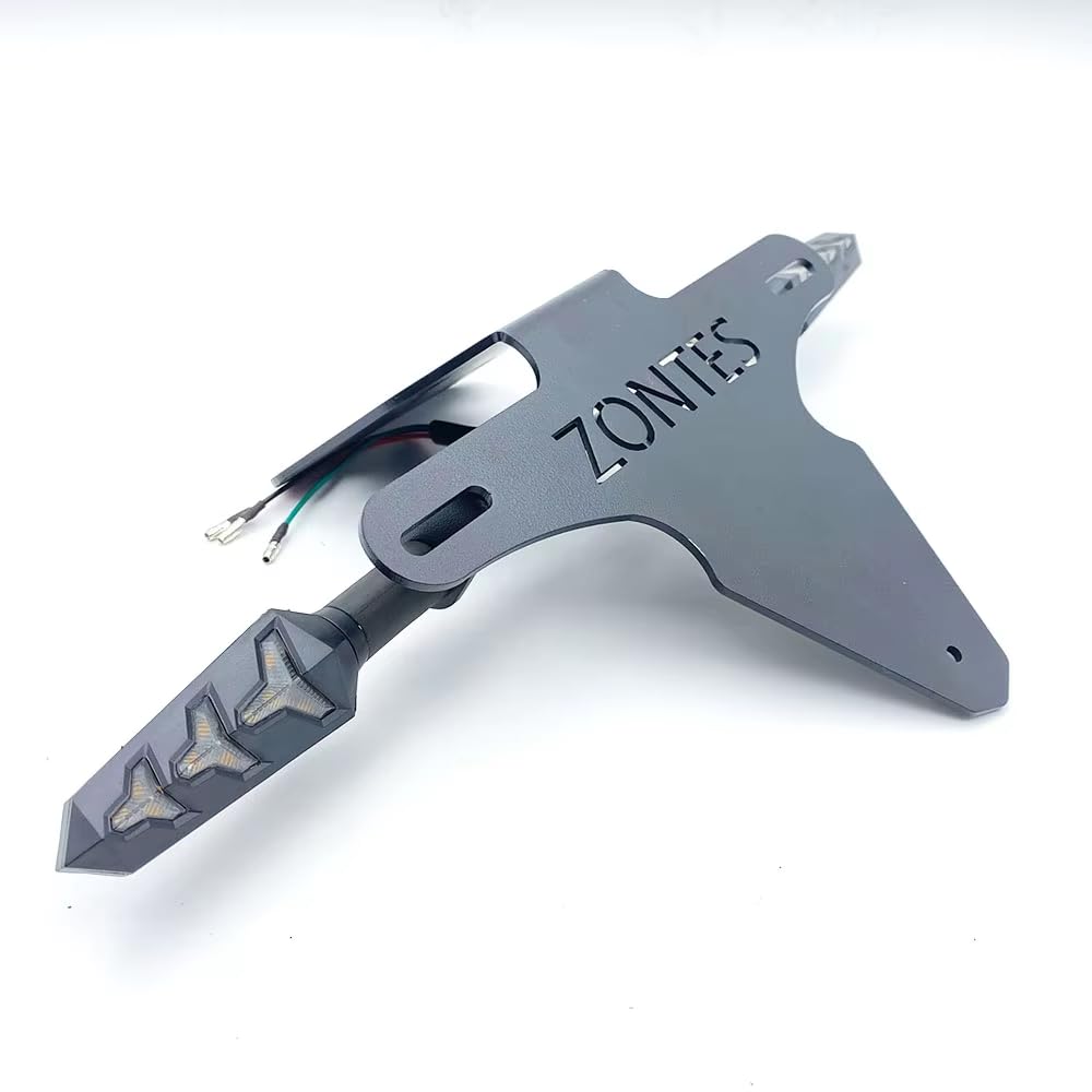 Ajuste ZONTES ZT125 / ZT155 luz Trasera Soporte para matrícula luz de matrícula señal de Giro para ZONTES ZT155-U / U1 ZT125-U U1