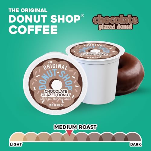 The Original Donut Shop Coffee Chocolate Glazed Donut Keurig Single-Serve K-Cup Pods, Medium Roast Coffee, 60 Count (6 Packs of 10) - image 6