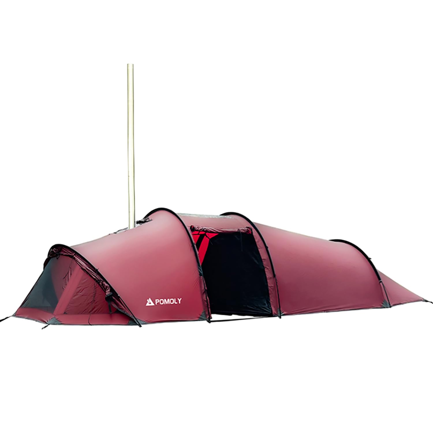 Amazon.com : POMOLY Openvista 2 TPU Tunnel Hot Tent 2P Camping Hot