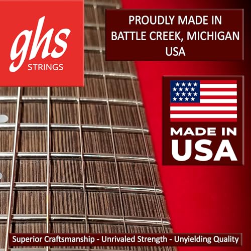 Image of GHS Strings, Electric Guitar Strings, Guitar Boomers, Model: GBL-12, Light Gauge, 10-46, Box of 12 SETS