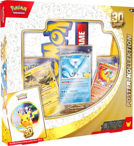 Pokémon-Sammelkartenspiel: Poster-Kollektion 30 Jahre