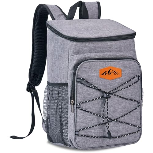Cooler Backpack Large Insulated Leak Proof Lunch Backpack Portable Lightweight Cooler Bag for Travel Hiking Camping Men Women