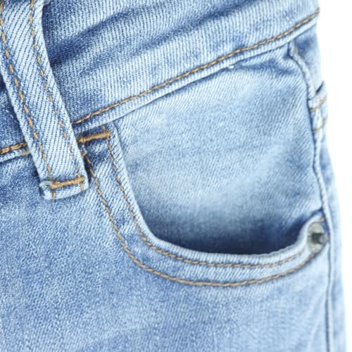 KIDSCOOL SPACE Boys Slim Fit Jeans,Kids Elastic Band Inside Ripped Stretch Denim Pants3