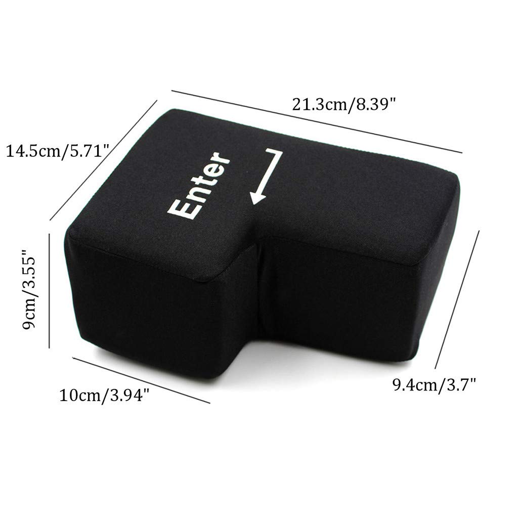 Sarari Big Enter Key Stress Relief Cushion - USB Soft Pillow Button For Office & Home - View #6