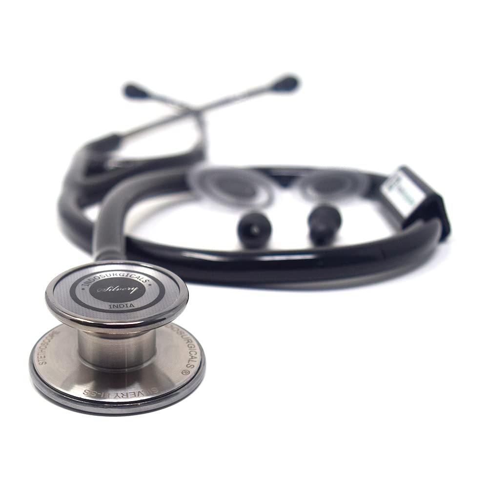 IS IndoSurgicals Silvery III-SS Stethoscope (Black) (B082PLNRXR) Amazon Price History, Amazon Price Tracker