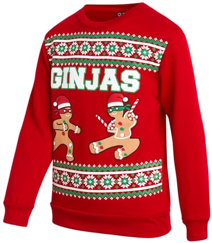 Quad Seven Boys Soft Fleece Novelty Ugly Christmas Pullover Sweatshirt | Cozy Brushed Warmth, Festive Holiday Design, Fun Party Layer For Photos And Family Winter Gatherings 5 Quad Seven Boys Soft Fleece Novelty Ugly Christmas Pullover Sweatshirt | Cozy Brushed Warmth, Festive Holiday Design, Fun Party Layer For Photos And Family Winter Gatherings - Image 6
