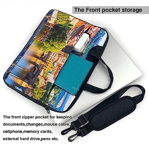 Sacoche pour ordinateur portable porte-documents paysage d'été