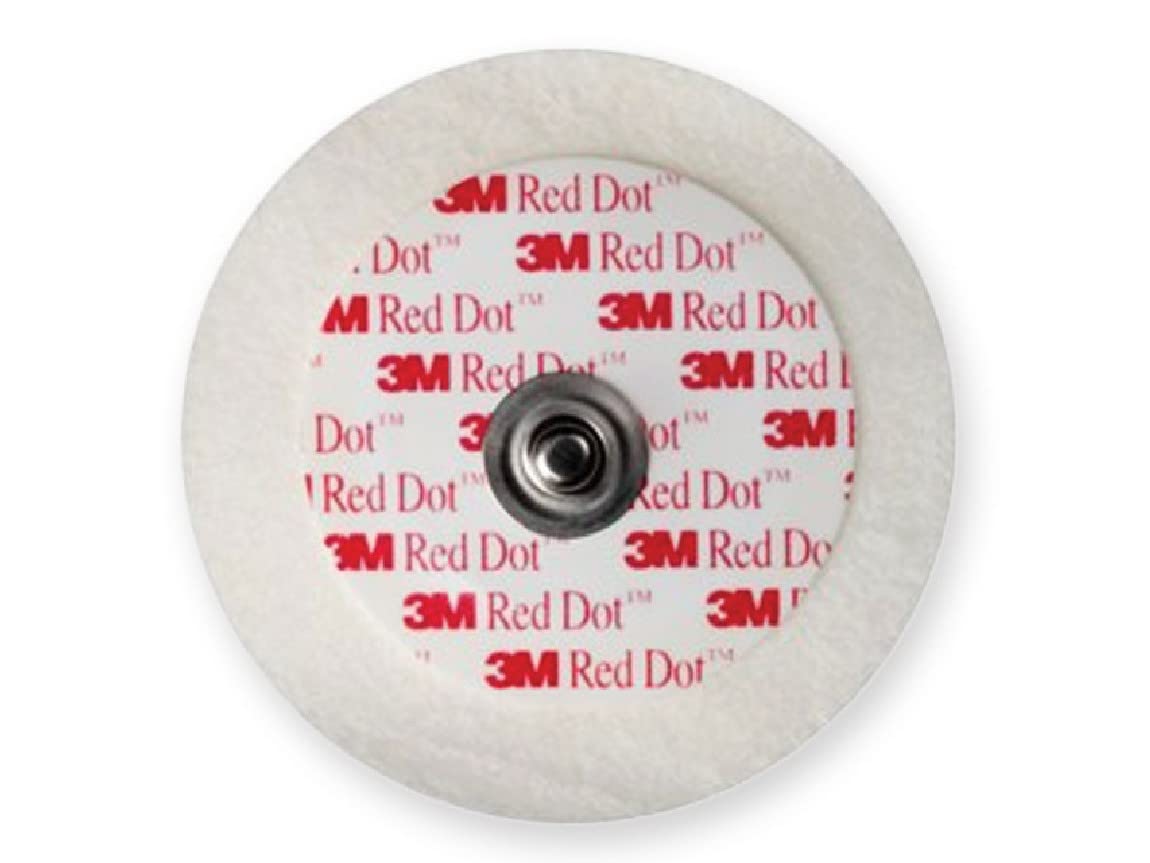 3M 33299 Red Dot 2248-​50 Elettrodi Pediatrico, Diametro 4.5 cm, Confezione da 50 Pezzi