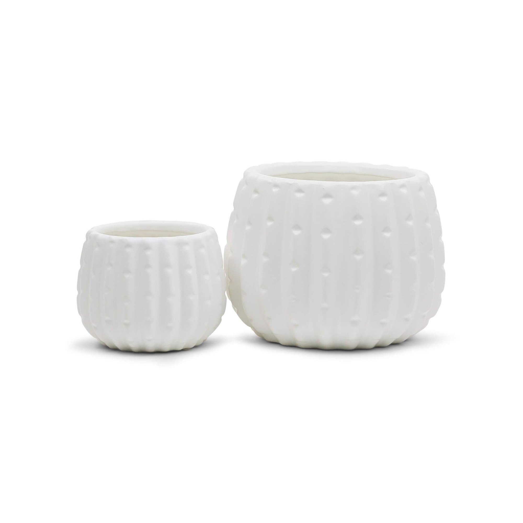 Donice ogrodowe Wazon ceramiczny origami matowy turkusowy kaktus doniczka składana rustykalna we wzorzyste miski ozdobne