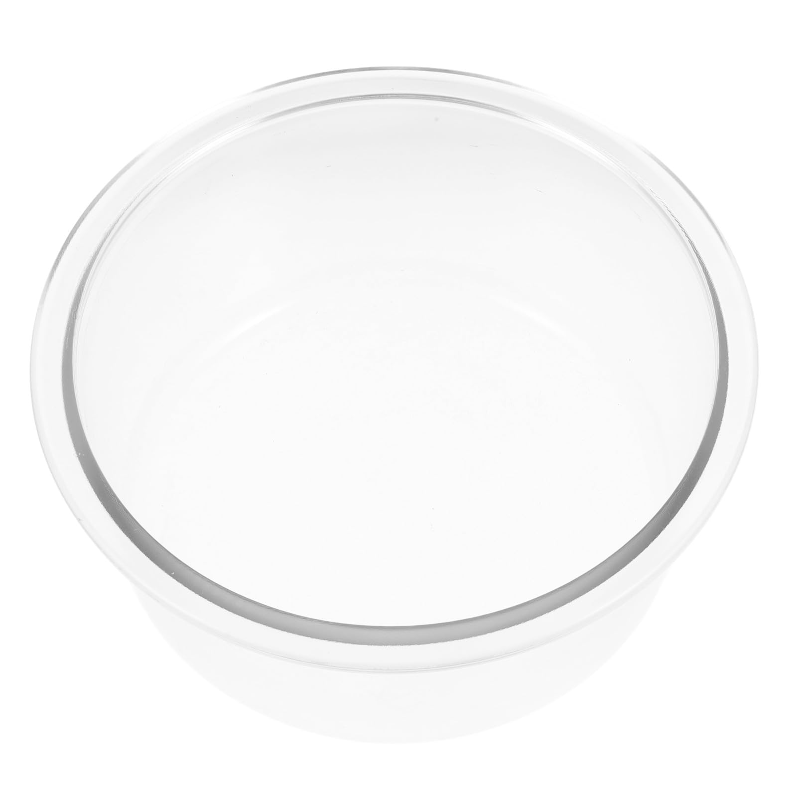 Amosfun Glaslaborschale mit Außergewöhnlicher Transparenz aus Laborglas Runde und Multifunktionaler Nutzung für Laborversuche und Aufbewahrung
